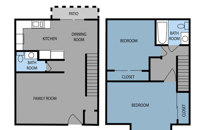 2 beds, 1.5 baths, 1,000 sqft, $1,775, Unit 347-101