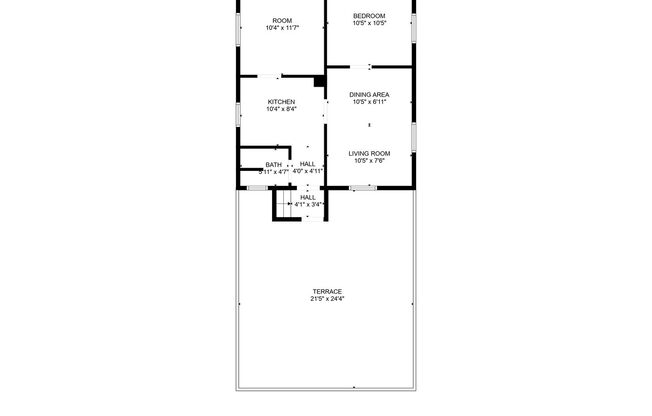 2 beds, 1 bath, 550 sqft, $1,099, Unit 714