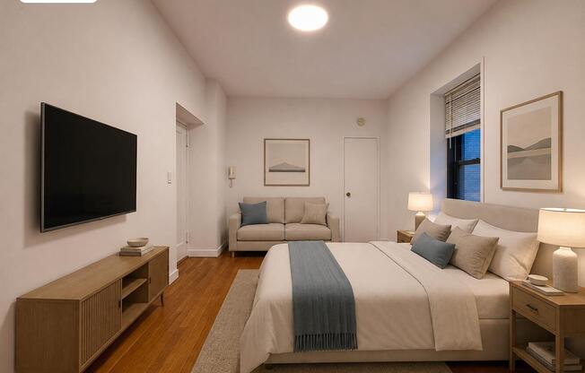Studio, 1 bath, $2,800, Unit 1C