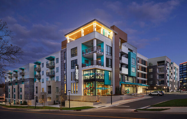 Elegant Exterior View Of Property at Link Apartments® Montford, Charlotte