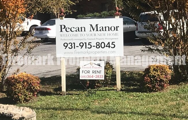 Pecan Manor Apartments!