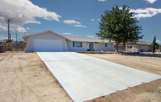 COMING OCTOBER!! 3 Bedroom, remodeled home in the heart of Joshua Tree