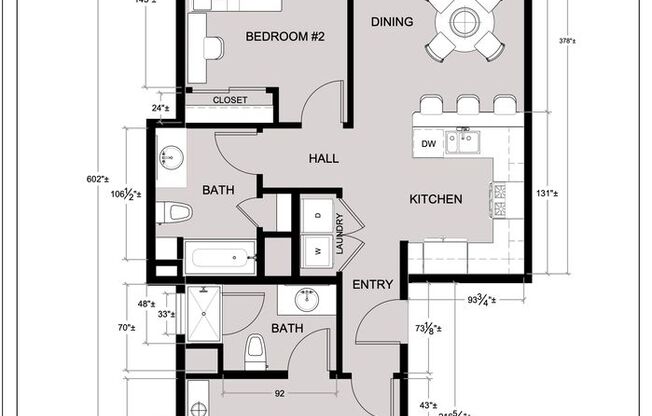 2 beds, 2 baths, 1,011 sqft, $1,770, Unit 211