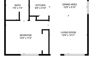 1 bed, 1 bath, $1,750