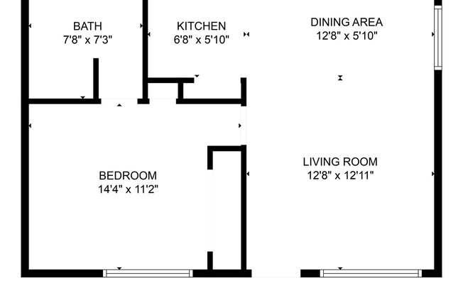 1 bed, 1 bath, $1,750