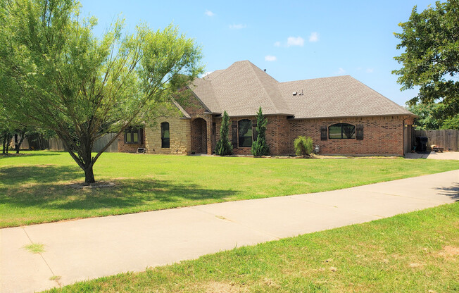 WOW! Absolutely Gorgeous Home on Over an Acre of Land Near Tinker with a Storm Shelter!!!