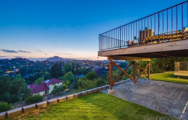 Exquisite Furnished Smart Home in Private Mt. Helix Oasis – Breathtaking Views,  convenience of two ultra-fast EV chargers**, among the fastest on the market, ensuring quick and efficient charging right in your **spacious 5-car driveway**!