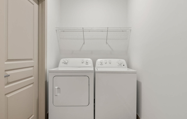 In-home Washer and Dryer