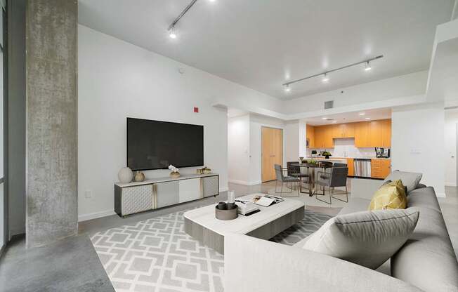 Open concept floor plans - Main 3 Downtown