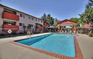 Pristine swimming pool at Californian, Mountain View, 94040