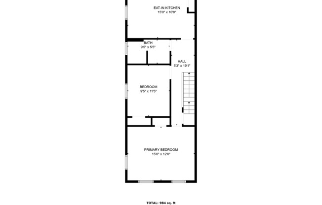 2 beds, 1 bath, 984 sqft, $1,295, Unit 3100 3rd St Unit 2