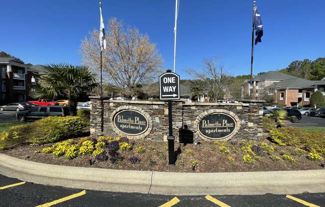 Signage at Palmetto Place, Fort Mill, SC