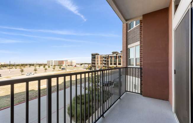 Waterford Market Apartments Balcony Views Dallas Texas Apartments