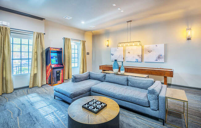 Lodge at Cypresswood Apartments - Resident game room