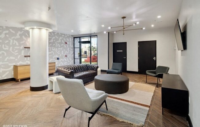 Awesome views from the fitness center at Archer Tower in Denver, CO