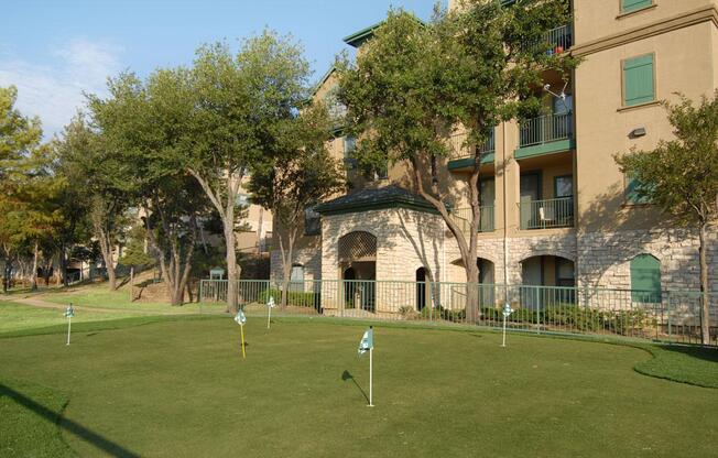 THREE PUTTING GREENS AT THE VILLAS AT BEAVER CREEK