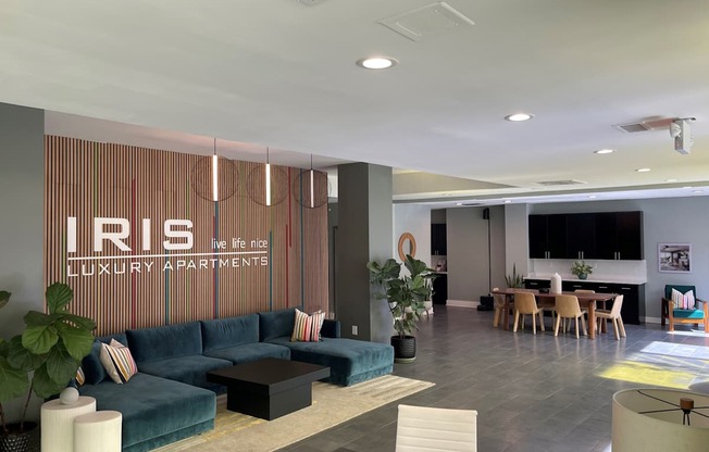 Lobby Lounge at Iris Luxury Apartments, Memphis, TN 38105
