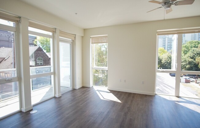 Modern & Sleek Corner 2-Bedroom w/ WD & Balcony!