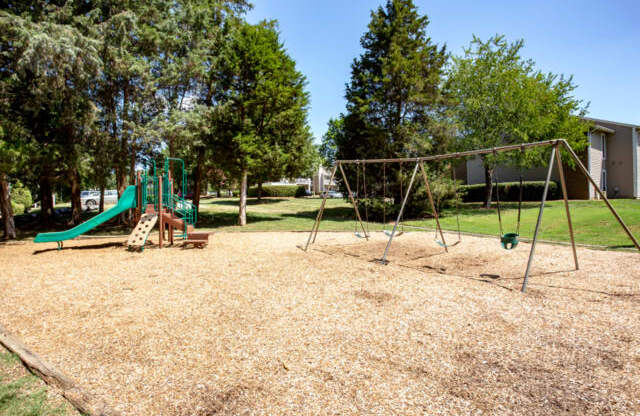 children's playground area