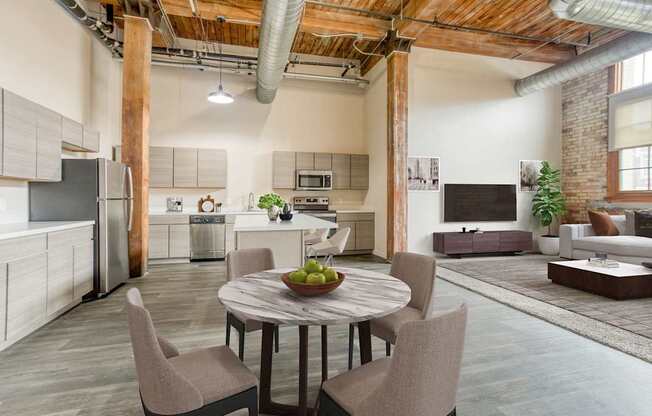 Renovated Kitchen and Dining Area