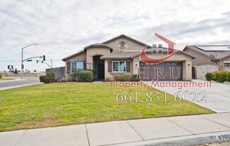 SW-Bakersfield  features 4 bed 2 bath with solar panels