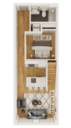 2 beds, 2 baths, $2,055