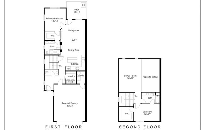 2 beds, 2.5 baths, 2,236 sqft, $3,795, Unit 11332