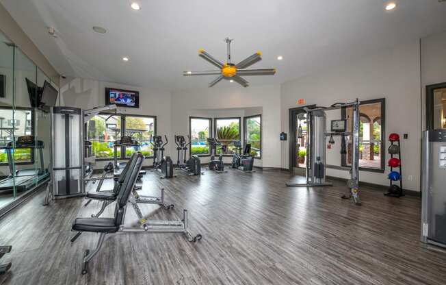 Fitness studio at Artesian on Westheimer, Houston, 77077