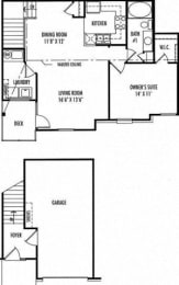 1 bed, 1 bath, 882 sqft, $1,520