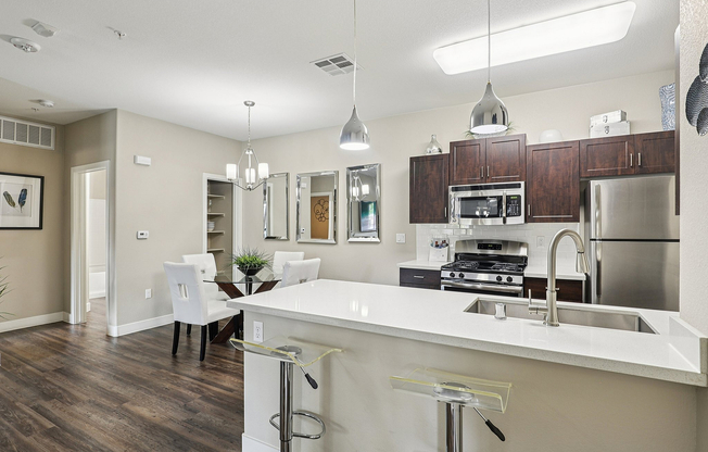 Countertop Seating Area