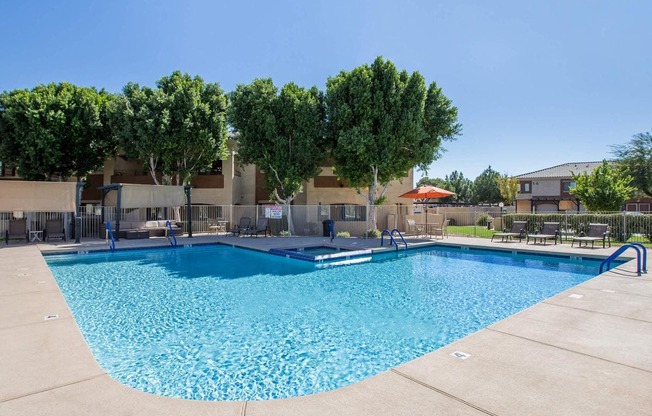 Sparkling Pool at Sereno Townhomes, Glendale