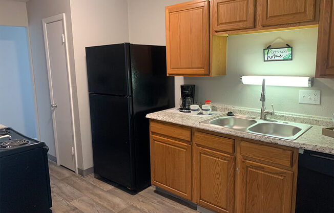 kitchen at Madison Wi apartments