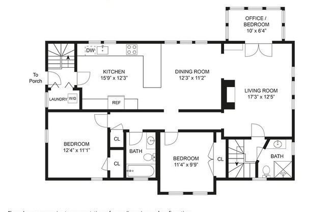 2 beds, 2 baths, 1,203 sqft, $4,000, Unit 2