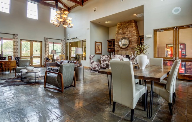 Clubhouse at The Ranch at Pinnacle Point Apartments in Rogers, AR