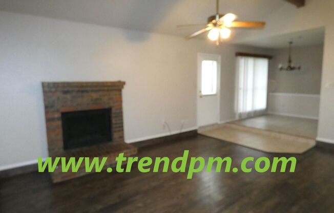 Updated 2 bedroom/2 bath townhome with 1 car garage in centrally located Saginaw! 412 Asbury Drive, Saginaw, TX 76179