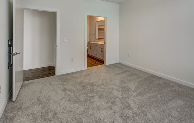 guest bedroom with carpet at Brixton South Shore, Texas