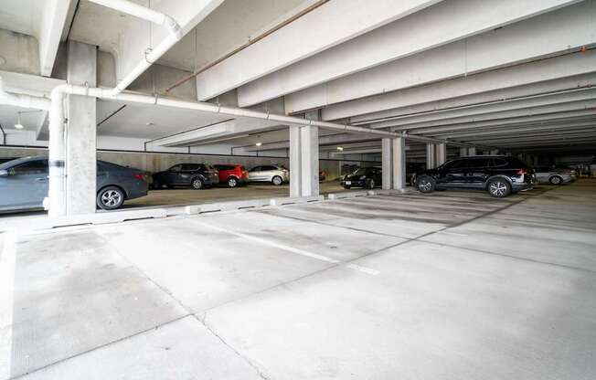 Garage parking at Grand Rapids Apartments | Gateway at Belknap Apartments in Grand Rapids, MI