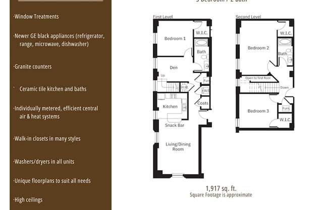 Apartment rental flyer for Carlton at Grand Wisconsin, Wisconsin
