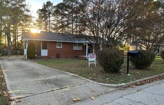 Beautiful All Brick Ranch Home In Raleigh, Available Now!