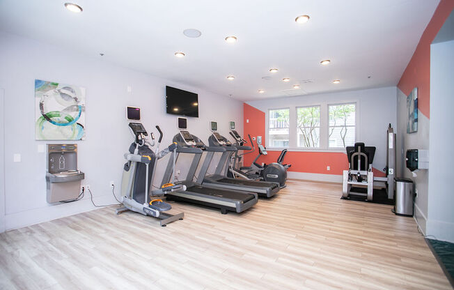 Fitness Center--Treadmills