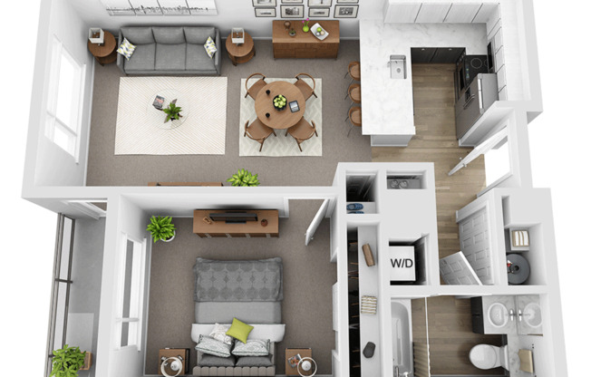 1 bed, 1 bath, 685 sqft, $2,450, Unit 311