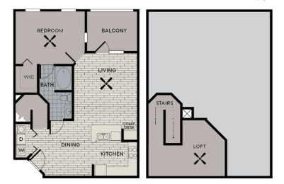 1 bed, 1 bath, 939 sqft, $1,655