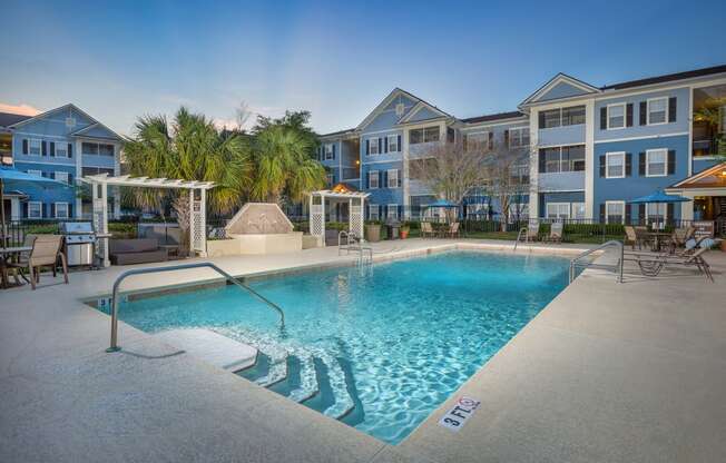 Swimming Pool at Magnolia Village Apartments in Jacksonville, FL