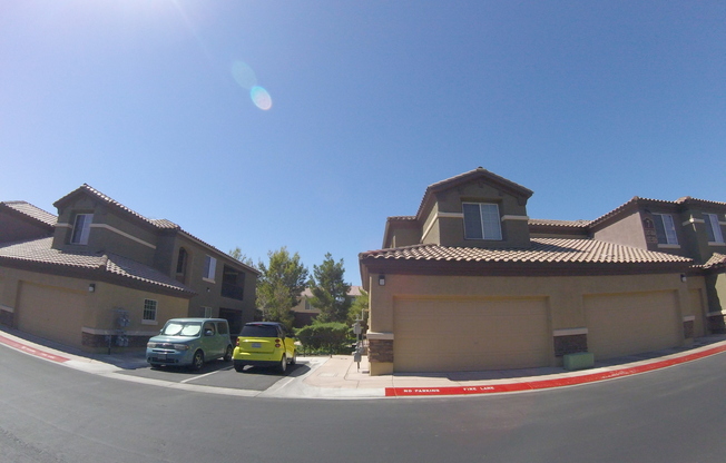 Spacious condo with attached garage.