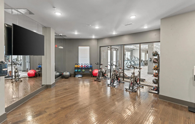 Yoga & Aerobic Center with Crossfit Training at Riverhouse Apartments in Little Rock, Arkansas