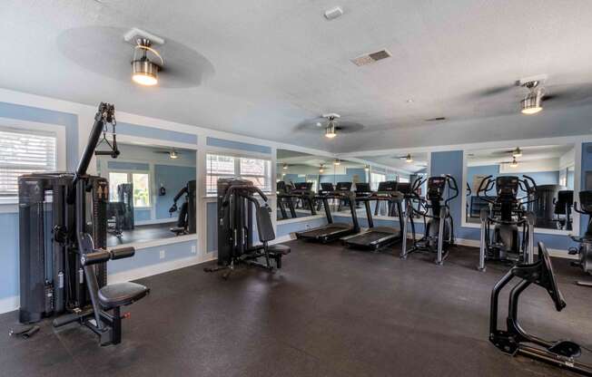 The Jaunt Apartments in Charleston South Carolina photo of the fitness center