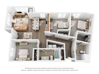 3 beds, 2 baths, 1,318 sqft, $1,932