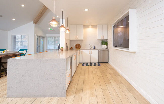 Leasing office large table  Bella Vista at Hilltop Apts for rent in Richmond CA