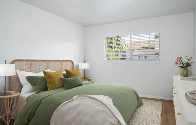Bedroom with Hard Surface Flooring