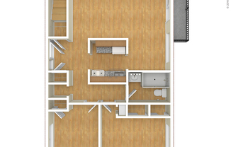 2 beds, 1 bath, 890 sqft, $2,956